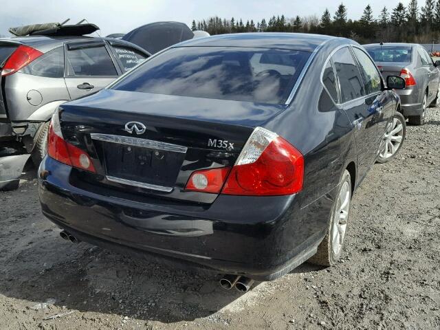 JNKAY01F46M259767 - 2006 INFINITI M35 BASE BLACK photo 4