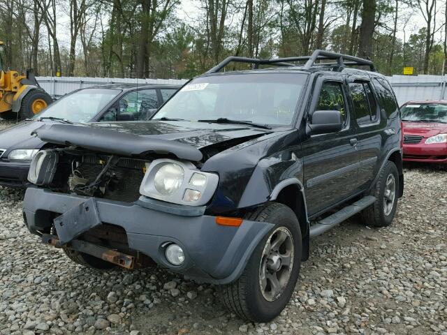 5N1MD28Y22C595443 - 2002 NISSAN XTERRA SE BLACK photo 2