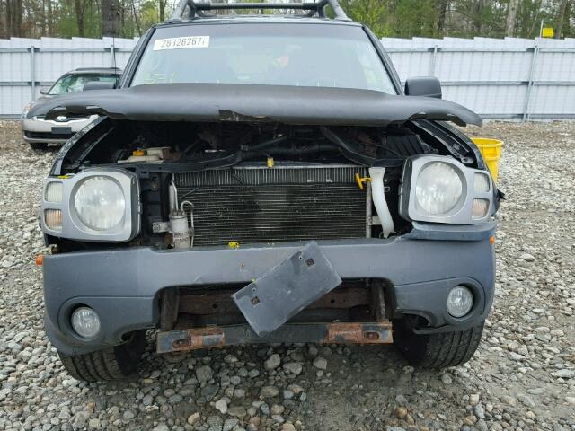 5N1MD28Y22C595443 - 2002 NISSAN XTERRA SE BLACK photo 9