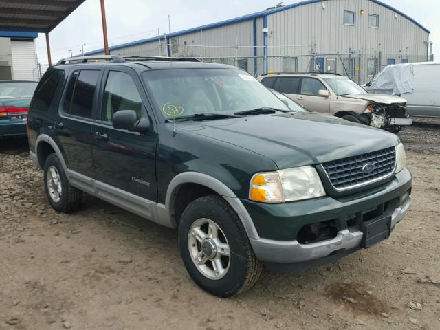 1FMZU73E02UA72268 - 2002 FORD EXPLORER X GREEN photo 1