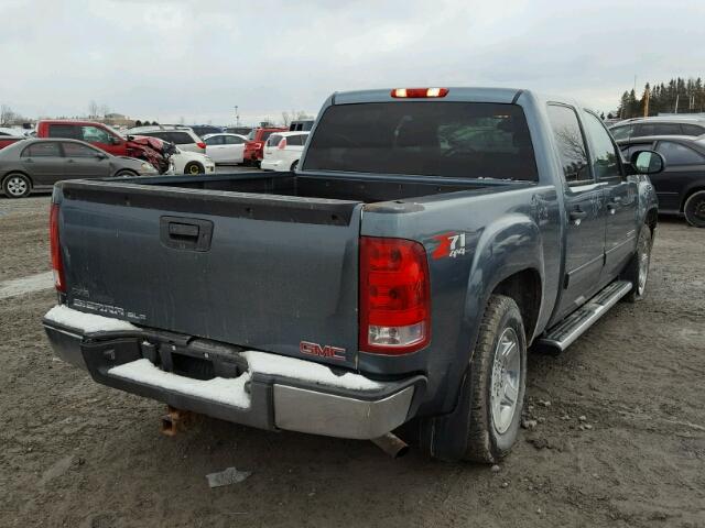 3GTRKVE33AG125279 - 2010 GMC SIERRA K15 BLUE photo 4