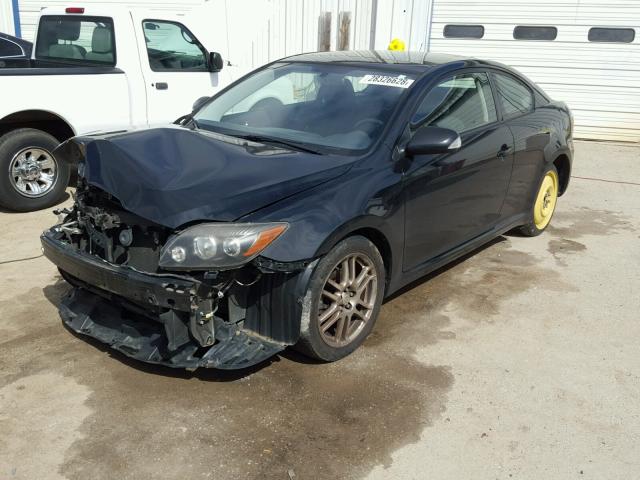 JTKDE167290290955 - 2009 TOYOTA SCION TC BLACK photo 2