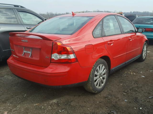 YV1MS382152072754 - 2005 VOLVO S40 2.4I RED photo 4