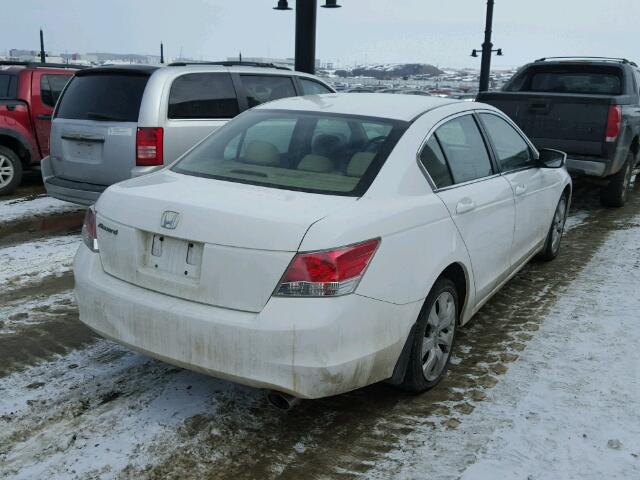 1HGCP25879A805229 - 2009 HONDA ACCORD EXL WHITE photo 4