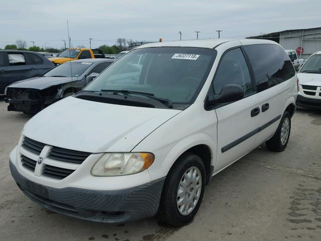 1D4GP21E65B359013 - 2005 DODGE CARAVAN C/ WHITE photo 2