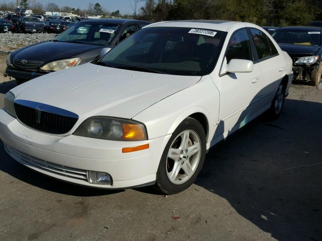 1LNHM86SXYY879207 - 2000 LINCOLN LS WHITE photo 2