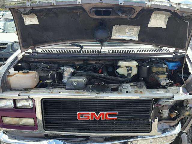 1GDEG25K3RF515703 - 1994 GMC RALLY WAGO GRAY photo 7