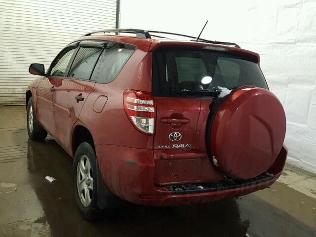 JTMBF4DV1A5029970 - 2010 TOYOTA RAV4 RED photo 3