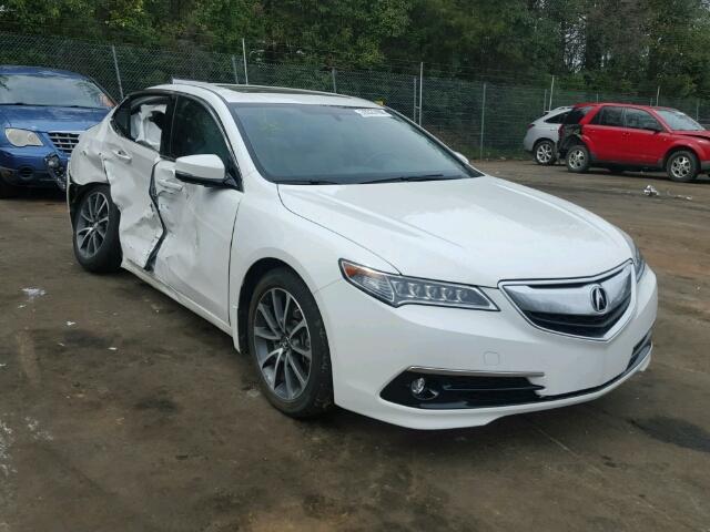 19UUB1F38FA024103 - 2015 ACURA TLX WHITE photo 1