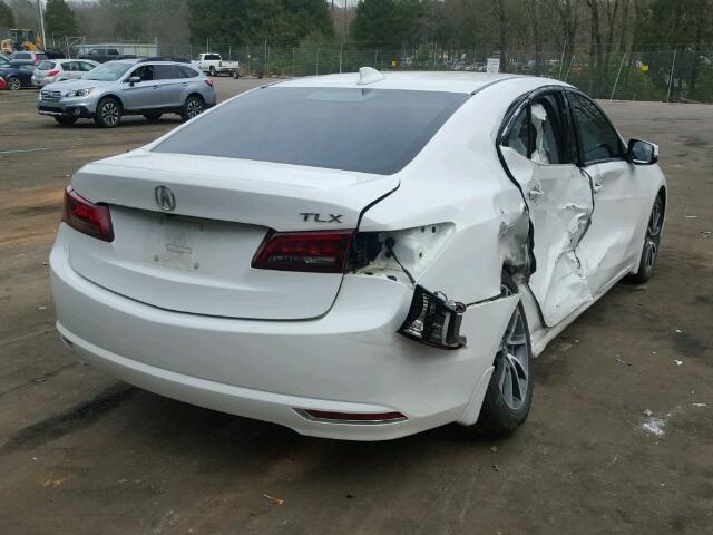 19UUB1F38FA024103 - 2015 ACURA TLX WHITE photo 4