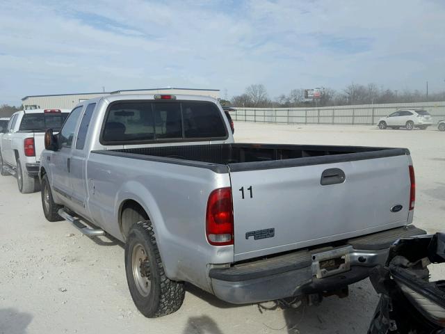 1FTNX20L43EB26067 - 2003 FORD F250 SUPER WHITE photo 3