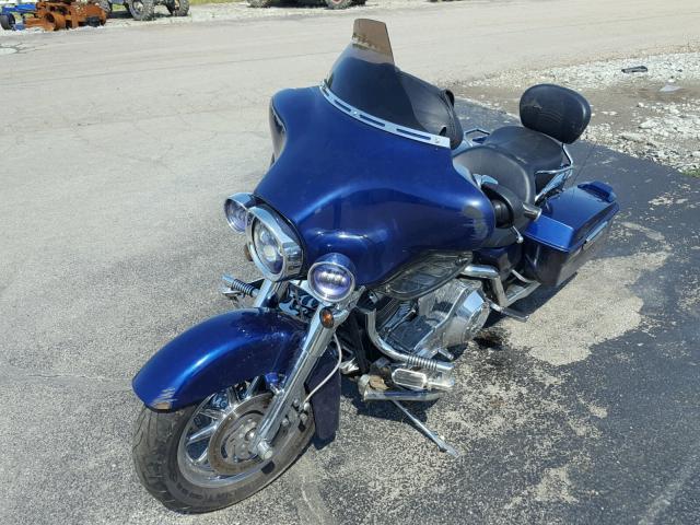 1HD1KBW166Y683597 - 2006 HARLEY-DAVIDSON FLHXI BLUE photo 2