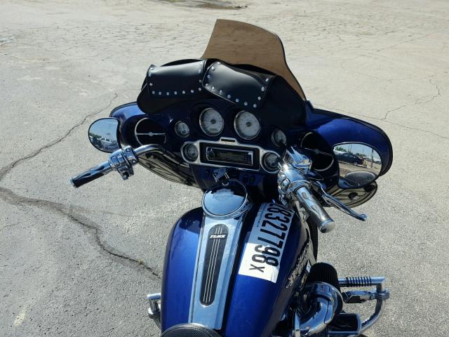 1HD1KBW166Y683597 - 2006 HARLEY-DAVIDSON FLHXI BLUE photo 5