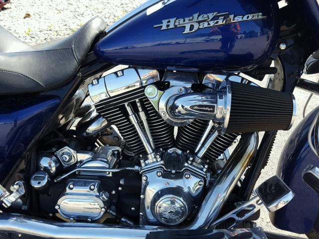 1HD1KBW166Y683597 - 2006 HARLEY-DAVIDSON FLHXI BLUE photo 7