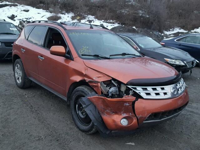 JN8AZ08W53W209923 - 2003 NISSAN MURANO SL RED photo 1