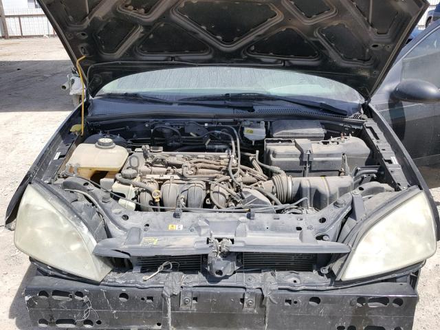 1FAFP34N57W336754 - 2007 FORD FOCUS ZX4 BLACK photo 7