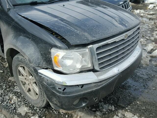 1A8HW58278F111652 - 2008 CHRYSLER ASPEN LIMI BLACK photo 9