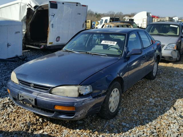 4T1BG12K8TU773509 - 1996 TOYOTA CAMRY DX BLUE photo 2