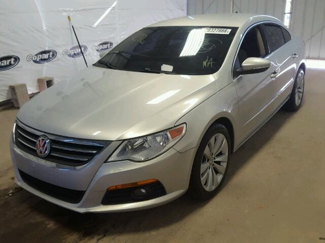 WVWML7AN5AE517245 - 2010 VOLKSWAGEN CC SPORT SILVER photo 2