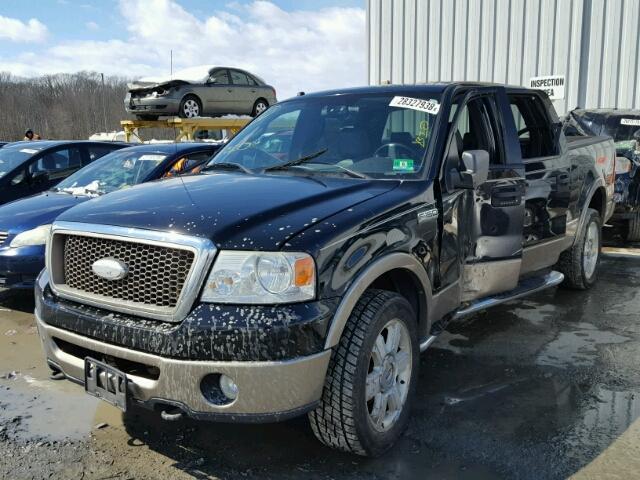 1FTPW14506KD76168 - 2006 FORD F150 SUPER BLACK photo 2