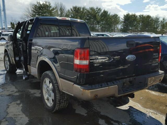 1FTPW14506KD76168 - 2006 FORD F150 SUPER BLACK photo 3