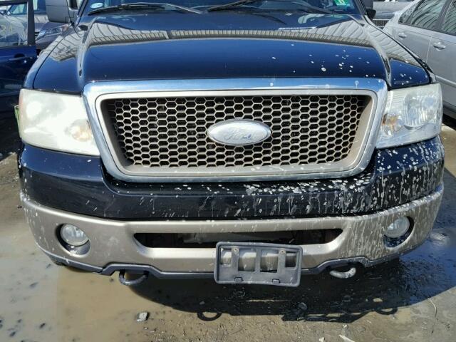 1FTPW14506KD76168 - 2006 FORD F150 SUPER BLACK photo 7