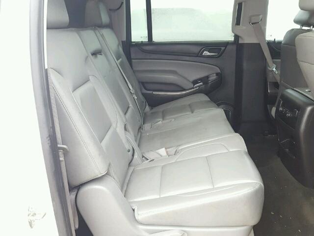 1GNSCHKC4GR243166 - 2016 CHEVROLET SUBURBAN C WHITE photo 6