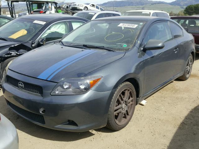 JTKDE177370167659 - 2007 TOYOTA SCION TC CHARCOAL photo 2