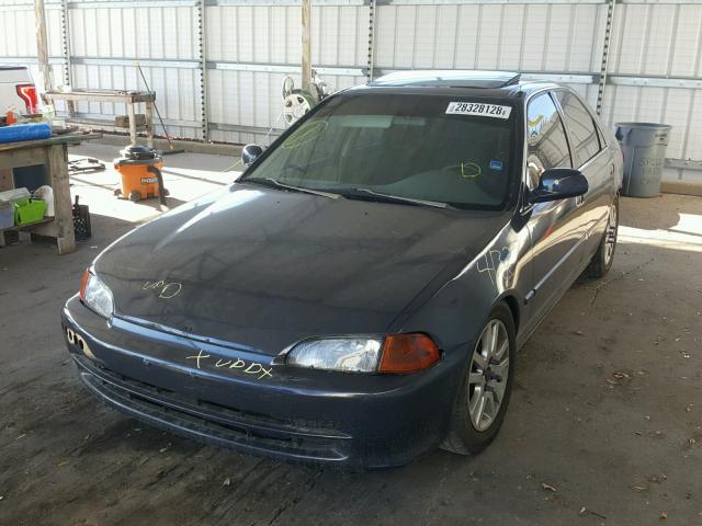 JHMEH9593RS005848 - 1994 HONDA CIVIC EX GRAY photo 2