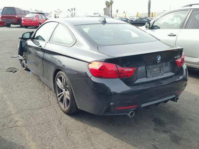 WBA3R1C52FK194718 - 2015 BMW 435 I BLACK photo 3