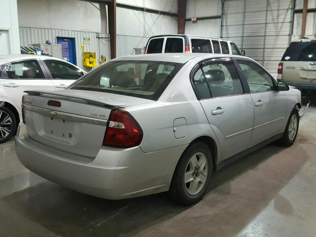 1G1ZT54815F200054 - 2005 CHEVROLET MALIBU LS ვერცხლისფერი ფოტო 4