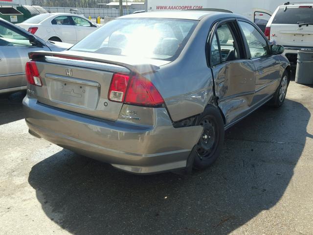 2HGES267X5H601761 - 2005 HONDA CIVIC EX Boz foto 4