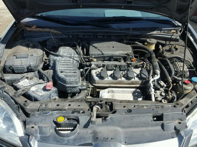 2HGES267X5H601761 - 2005 HONDA CIVIC EX GRAY photo 7