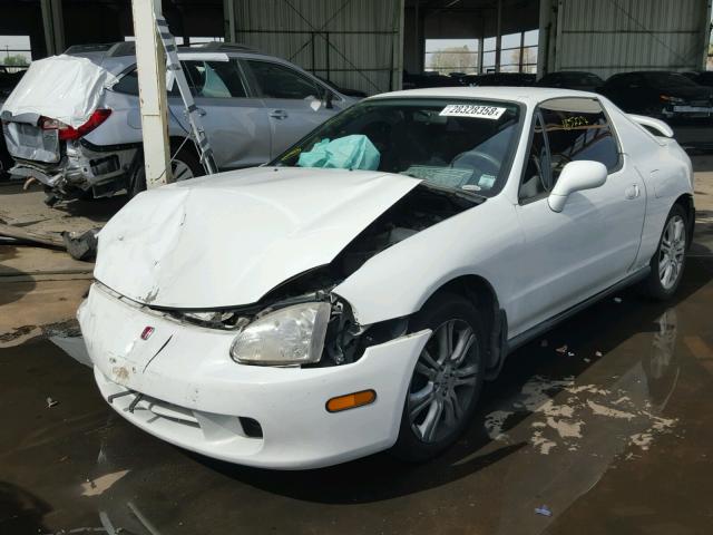 JHMEH6240VS004836 - 1997 HONDA CIVIC DEL WHITE photo 2