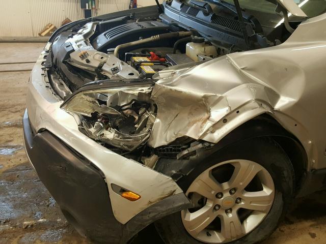 3GNAL2EK4ES670966 - 2014 CHEVROLET CAPTIVA LS 银色 照片 9