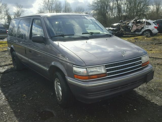 1P4GH44R3PX659470 - 1993 PLYMOUTH GRAND VOYA GRAY photo 1