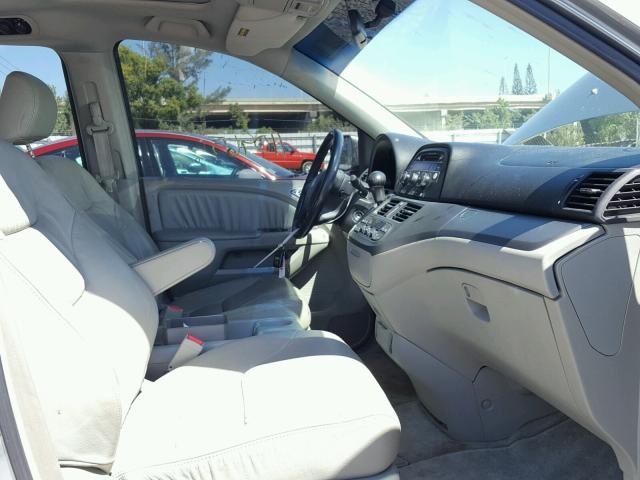 5FNRL38696B080966 - 2006 HONDA ODYSSEY EX SILVER photo 5