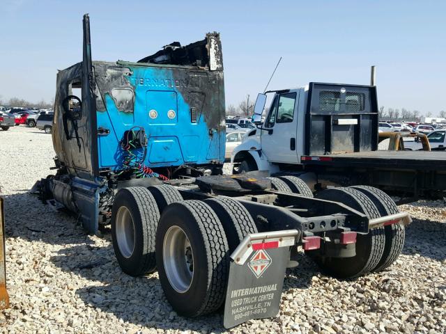 3HSDJSJR8CN448285 - 2012 INTERNATIONAL PROSTAR ლურჯი ფოტო 3