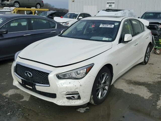 JN1EV7AR9HM838287 - 2017 INFINITI Q50 PREMIU WHITE photo 2