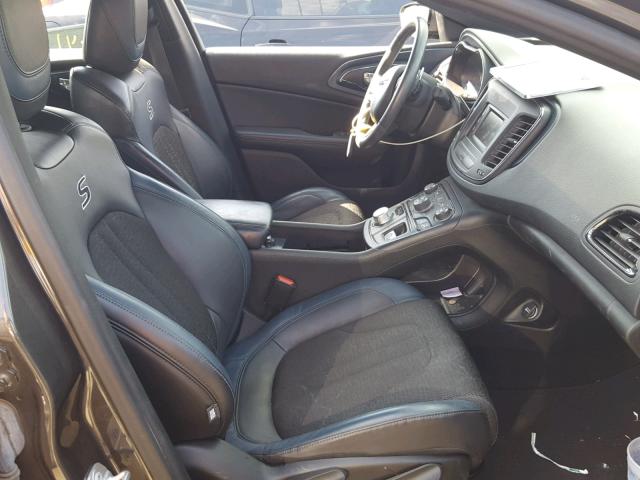 1C3CCCBB5FN562805 - 2015 CHRYSLER 200 S 灰色 照片 5