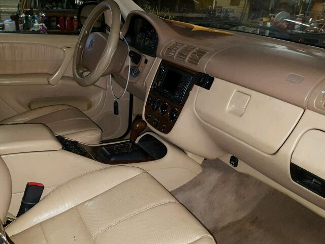 4JGAB72E9YA193637 - 2000 MERCEDES-BENZ ML 430 勃艮第红 照片 5