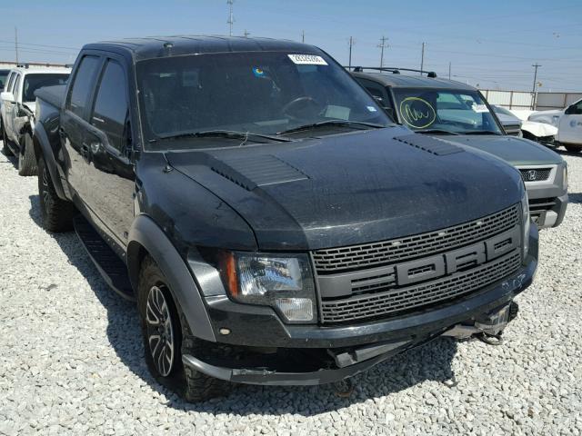 1FTFW1R6XEFC07909 - 2014 FORD F150 SVT R BLACK photo 1