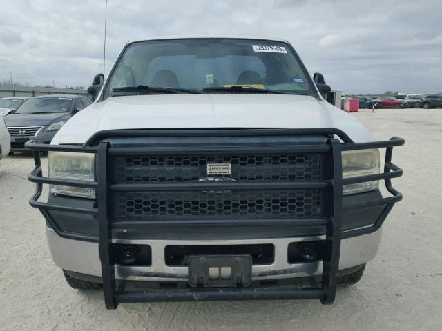 1FTSX20P07EA51119 - 2007 FORD F250 SUPER WHITE photo 9