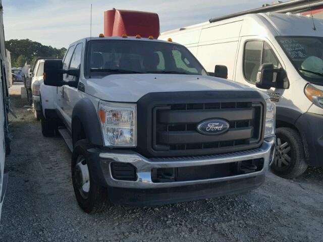 1FT8W3DT4FEC25878 - 2015 FORD F350 SUPER WHITE photo 1