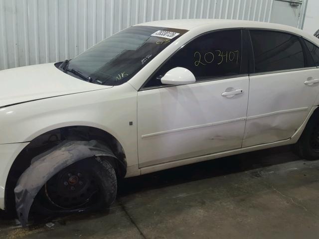 2G1WB58K079110613 - 2007 CHEVROLET IMPALA LS WHITE photo 9