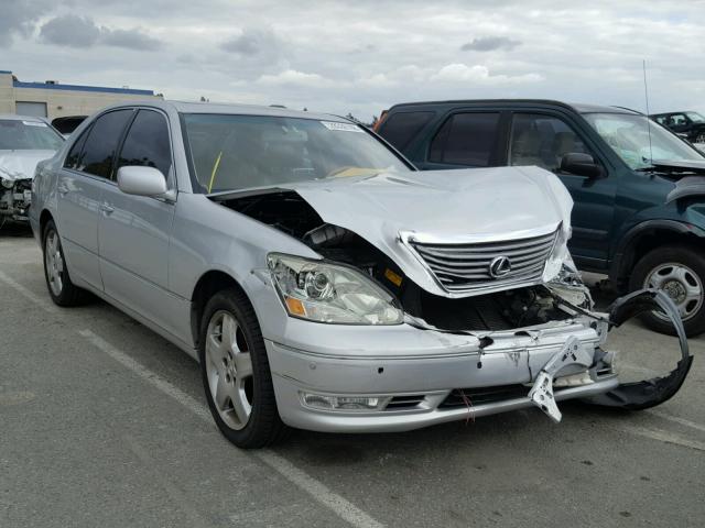 JTHBN36F755014591 - 2005 LEXUS LS 430 SILVER photo 1