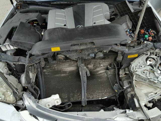 JTHBN36F755014591 - 2005 LEXUS LS 430 SILVER photo 7