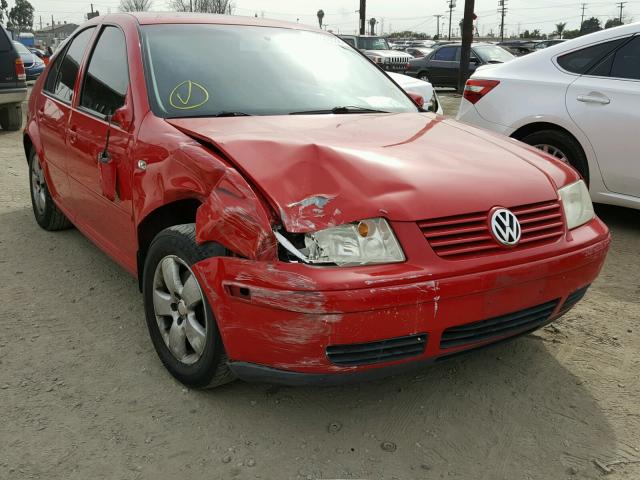 3VWSK69M43M000965 - 2003 VOLKSWAGEN JETTA GLS RED photo 1