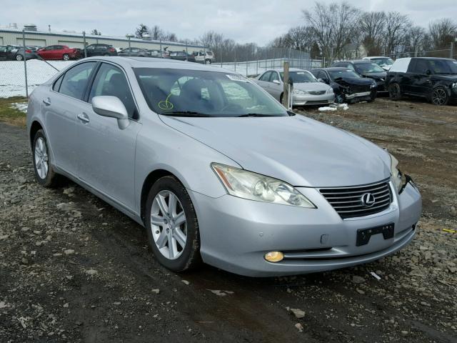 JTHBJ46G372125525 - 2007 LEXUS ES 350 SILVER photo 1