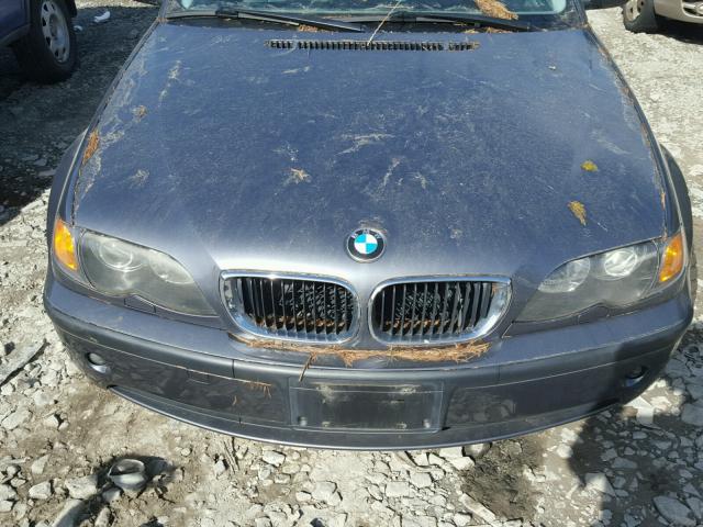 WBAEU33453PH89171 - 2003 BMW 325 XI GRAY photo 7